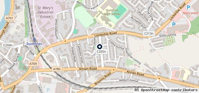 Map showing the location of Balmoral Road Car Sales & Service Ltd