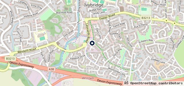 Map showing the location of GKS Of Ivybridge Ltd | Ivybridge