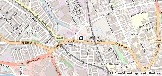 Map showing the location of Just Citroen - Preston | Preston