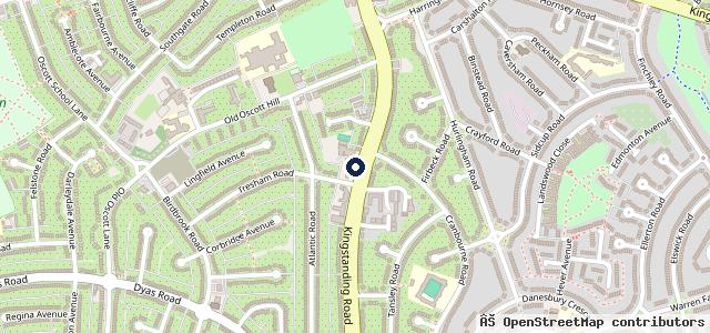 Map showing the location of Kingstanding Car Sales | Birmingham