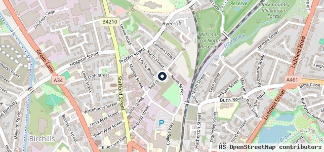 Map showing the location of Stan Reynolds Garage Ltd