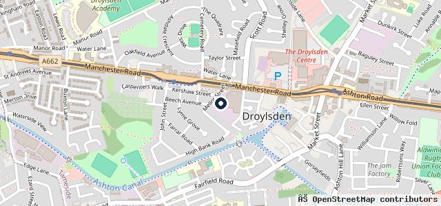 Map showing the location of CW Motors