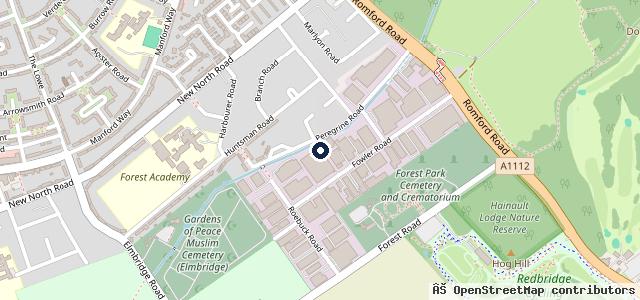 Map showing the location of Car Doctors Essex