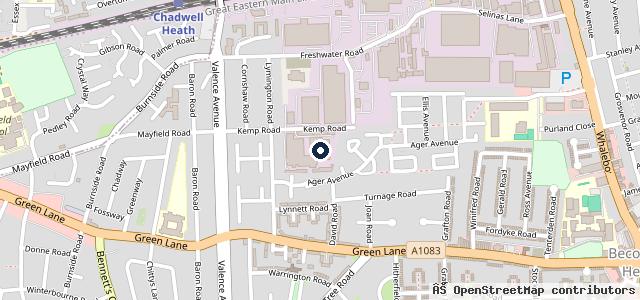 Map showing the location of Complete Motor Works