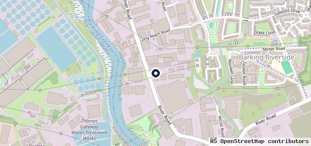 Map showing the location of Boleyn Recovery & Fleet Services Ltd