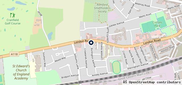 Map showing the location of Hyside Motorcycles