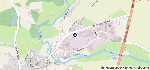 Map showing the location of Cando Autocentres
