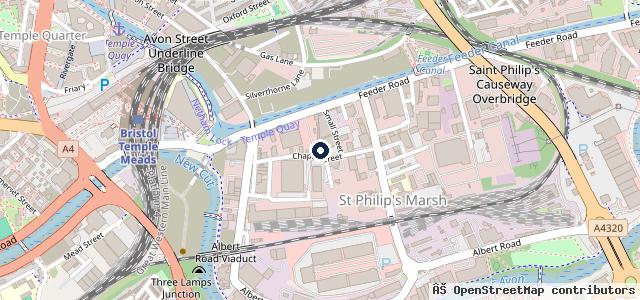 Map showing the location of CHANDLER MOTOR COMPANY - Bristol Citroen
