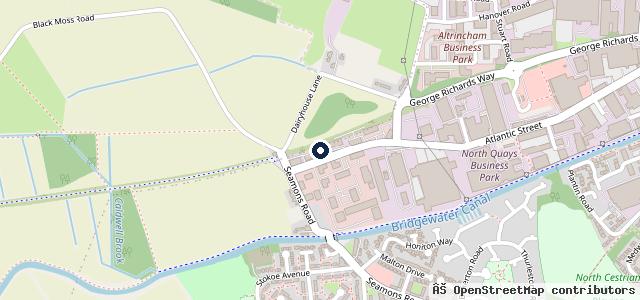 Map showing the location of KDM Motortech