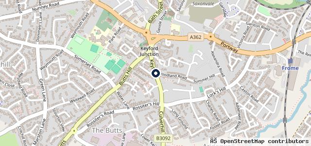 Map showing the location of Linwood motors ltd | Frome