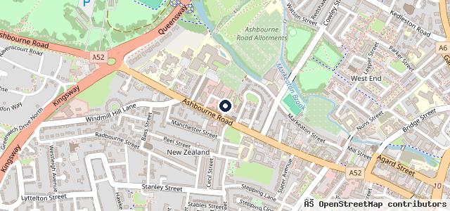 Map showing the location of Derby Transit Centre Ltd