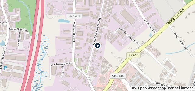 Map showing the location of Airpark Auto Service