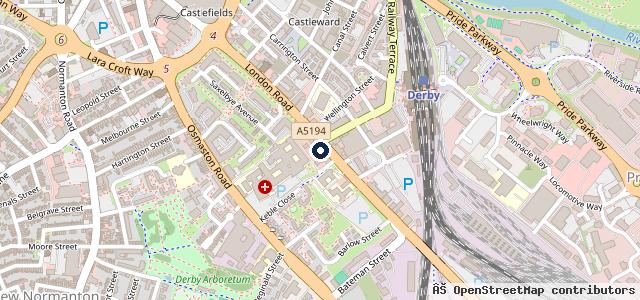 Map showing the location of Chennai Dosa | Birmingham