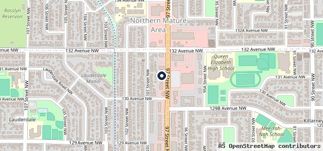 Map showing the location of Northgate Transmission Centre