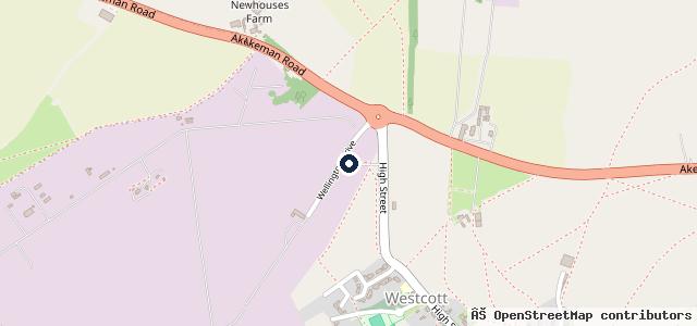 Map showing the location of AJF Motor Engineers Ltd