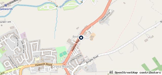 Map showing the location of Blazing Motorcycles Limited