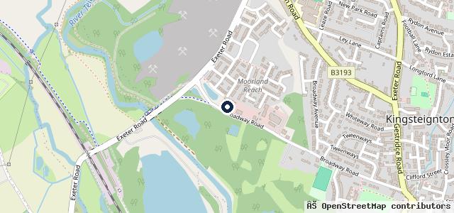 Map showing the location of AC Garage Services