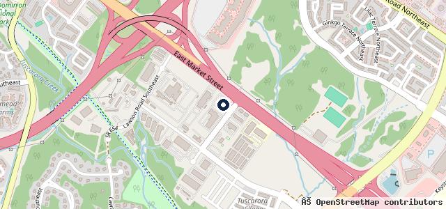 Map showing the location of TOYOTA