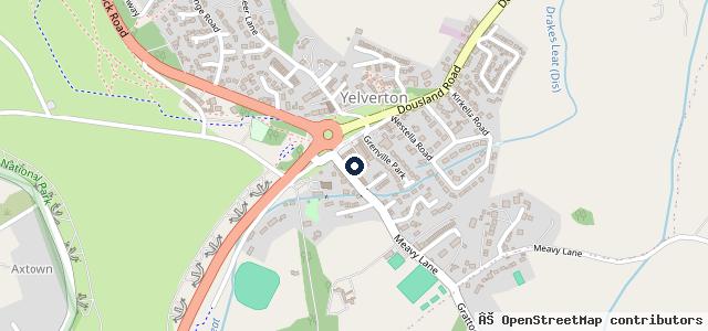 Map showing the location of Roundabout & Moxham Garages Ltd