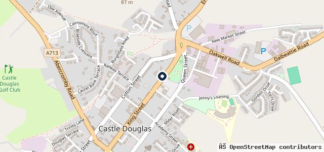 Map showing the location of Spoticar James Haugh Dumfries