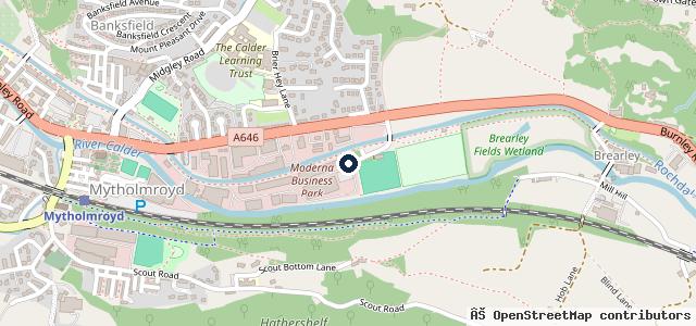 Map showing the location of Insane Automotive - Volkswagen-Audi Group Specialist