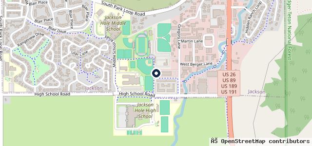 Map showing the location of Levi's Tire And Auto