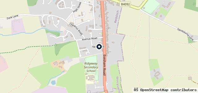 Map showing the location of Premier Garage Services Ltd
