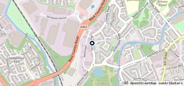 Map showing the location of J & T Autos