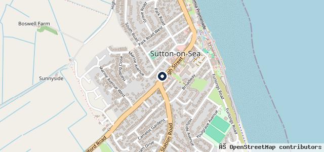 Map showing the location of Steve Wood Motors Ltd