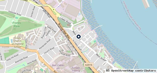 Map showing the location of Apollo Autos (Erith) Ltd