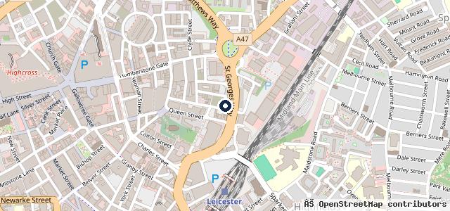 Map showing the location of St Georges Autocentre Limited
