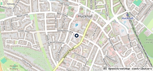 Map showing the location of CB MUNKS | Nottingham