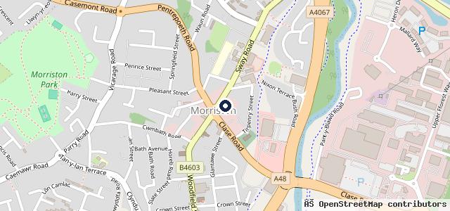 Map showing the location of GEM Autocentre Limited | Swansea