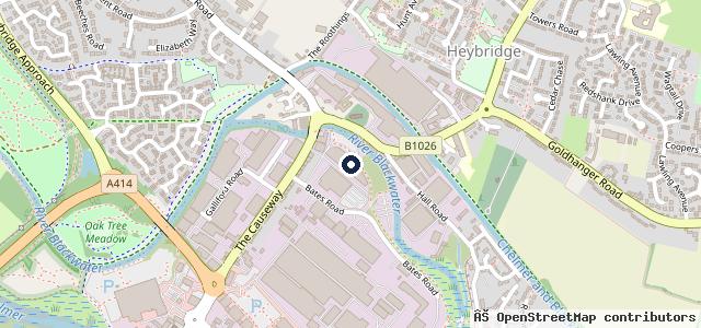 Map showing the location of Greenwells Garage | Maldon