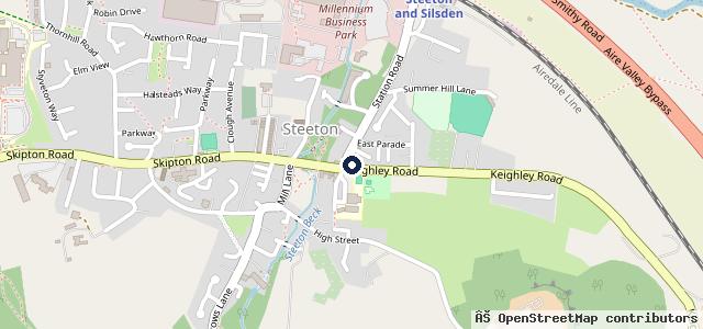 Map showing the location of Philip Lund Motor Engineers Ltd