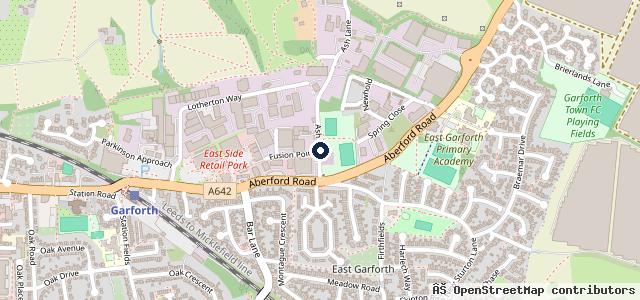 Map showing the location of K and S Auto's Ltd | Garforth