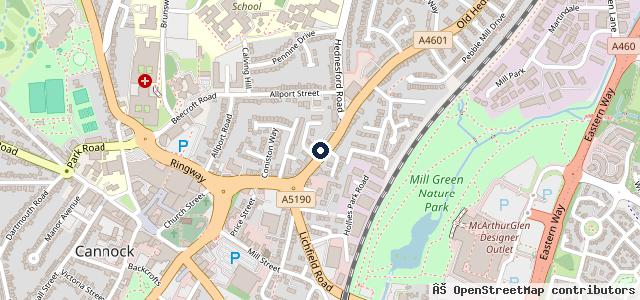Map showing the location of David Ross Ltd