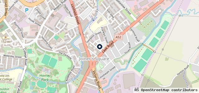 Map showing the location of D & H Tyres
