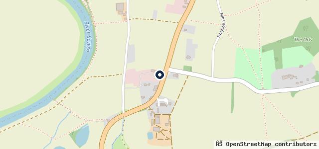 Map showing the location of Baynhall Garage