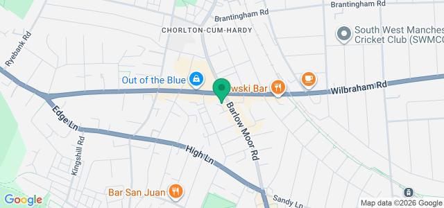 Map showing the location of A.S.D Autos