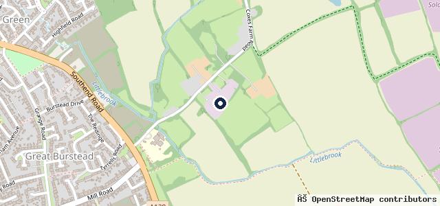 Map showing the location of P A Autos & Tyres