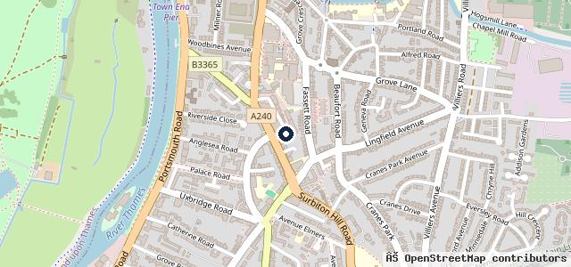 Map showing the location of Coachworks Motovalet