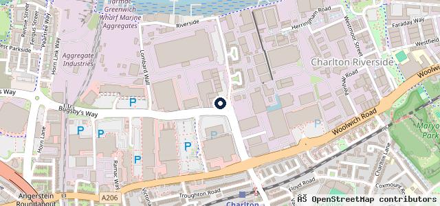 Map showing the location of Kenny M O T & Service Centre