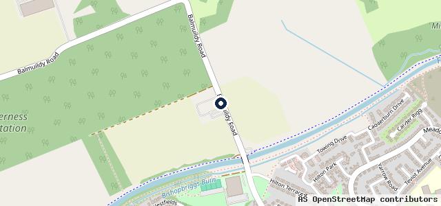 Map showing the location of East Dunbartonshire Council