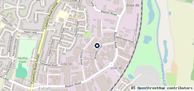 Map showing the location of Kayman Motors | Leicester