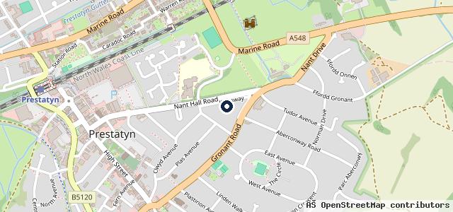 Map showing the location of Locked Out North Wales