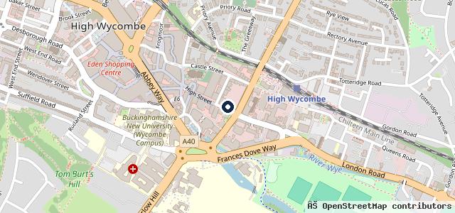Map showing the location of Motus Commercials DAF