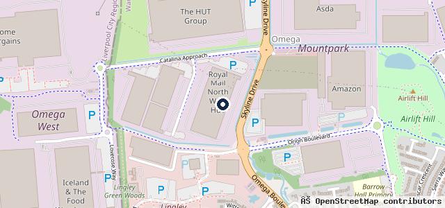 Map showing the location of CARS R US.