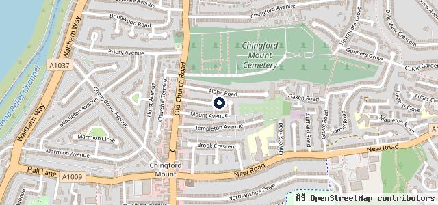 Map showing the location of Buzby's Garage | London