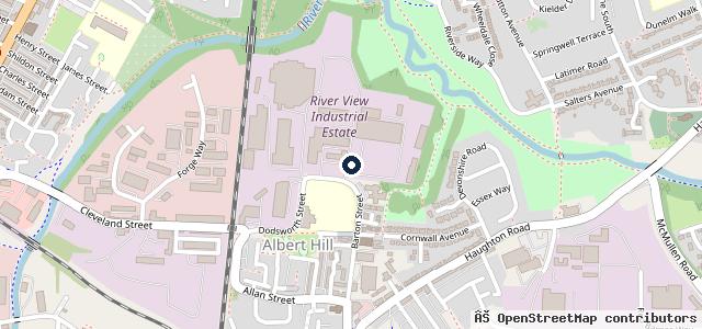 Map showing the location of SML Motor Vehicle Services